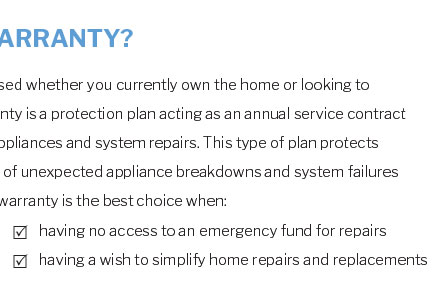 home warranty vs home insurance